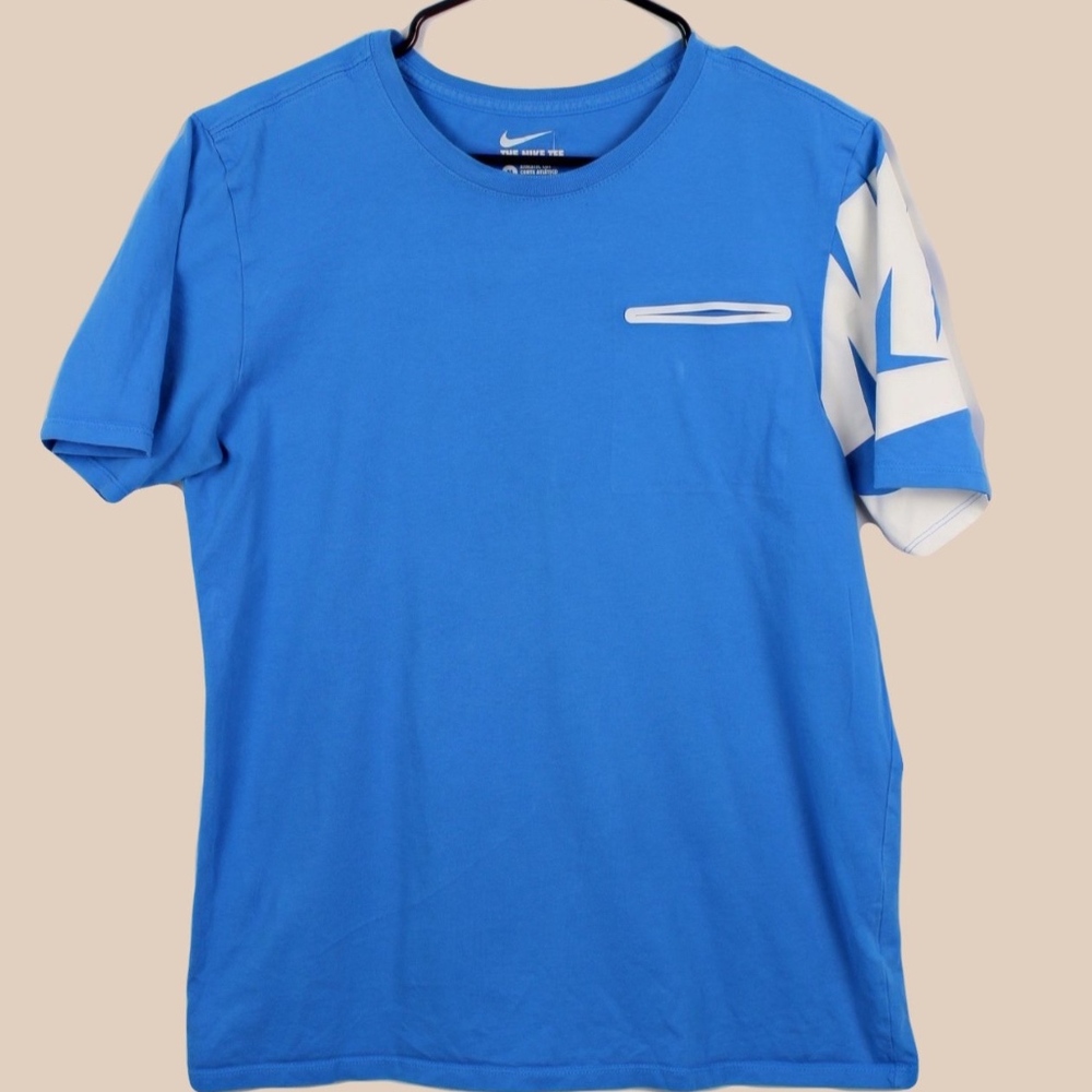 Nike blue tennis shirt